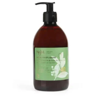 NAJEL NAJEL - Organic Aleppo Liquid Soap 40% BLO Fixed Size - Fresh Bloom Skin - Premium Skincare Solutions for Nourished, Hydrated, and Radiant Skin Every Day