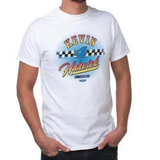 NASCAR Mens Classic Crew Tee - Kevin Harvick - 8 White by DelSol for Men - 1 Pc T-Shirt (S) - Fresh Bloom Skin - Premium Skincare Solutions for Nourished, Hydrated, and Radiant Skin Every Day