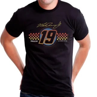 NASCAR Mens Classic Crew Tee - Martin Truex Jr - 1 Black by DelSol for Men - 1 Pc T-Shirt (3XL) - Fresh Bloom Skin - Premium Skincare Solutions for Nourished, Hydrated, and Radiant Skin Every Day