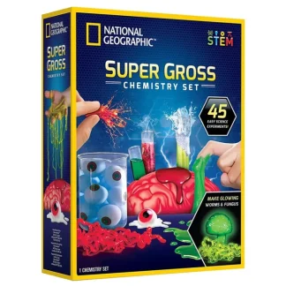 National Geographic Completely Gross Chemistry Set 28 x 7.6 x 31cm - Fresh Bloom Skin - Premium Skincare Solutions for Nourished, Hydrated, and Radiant Skin Every Day