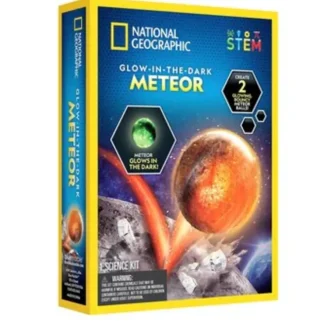 National Geographic Glow in the Dark Meteor 19x26x6cm - Fresh Bloom Skin - Premium Skincare Solutions for Nourished, Hydrated, and Radiant Skin Every Day