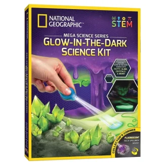 National Geographic National Geographic Mega Science Lab: Glow-in-the-Dark Science Kit 26 x 5.5 x 19cm - Fresh Bloom Skin - Premium Skincare Solutions for Nourished, Hydrated, and Radiant Skin Every Day