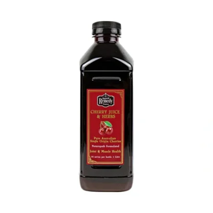 Natural Remedy Tonics Cherry Juice & Herbs 1000ml - Fresh Bloom Skin - Premium Skincare Solutions for Nourished, Hydrated, and Radiant Skin Every Day