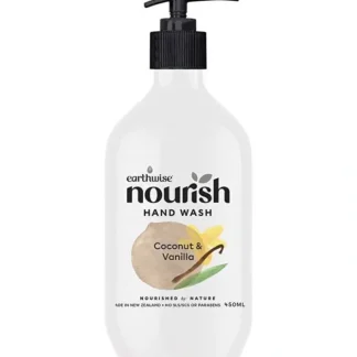 Naturely Nourish Hand Wash Coconut & Vanilla 450ml - Fresh Bloom Skin - Premium Skincare Solutions for Nourished, Hydrated, and Radiant Skin Every Day