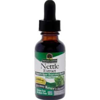 Natures Answer Nettle Extract AF - 2000mg by Natures Answer for Unisex - 1 oz Dietary Supplement - Fresh Bloom Skin - Premium Skincare Solutions for Nourished, Hydrated, and Radiant Skin Every Day