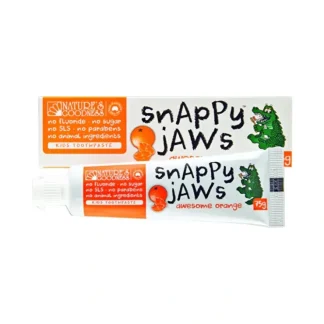 Nature's Goodness Snappy Jaws Toothpaste Awesome Orange 75g - Fresh Bloom Skin - Premium Skincare Solutions for Nourished, Hydrated, and Radiant Skin Every Day