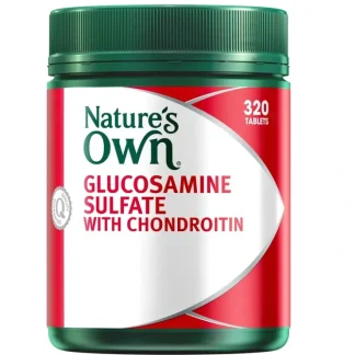 Nature's Own [Authorized Sales Agent] Nature's Own Glucosamine Sulfate with Chondroitin - 320 tablets 320pcs/box - Fresh Bloom Skin - Premium Skincare Solutions for Nourished, Hydrated, and Radiant Skin Every Day