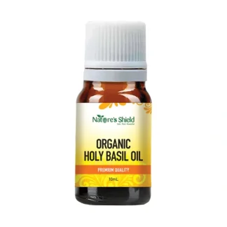 Nature's Shield Organic Essential Oil Holy Basil 10ml - Fresh Bloom Skin - Premium Skincare Solutions for Nourished, Hydrated, and Radiant Skin Every Day