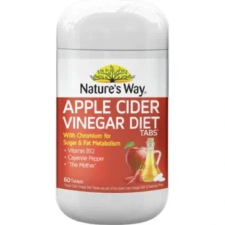 Nature's Way Apple Cider Vinegar Diet Tablets 60s - Fresh Bloom Skin - Premium Skincare Solutions for Nourished, Hydrated, and Radiant Skin Every Day