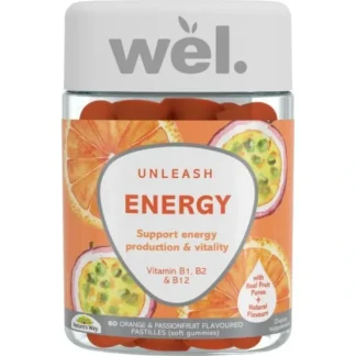 Nature's Way Wel Energy Gummies 60s - Fresh Bloom Skin - Premium Skincare Solutions for Nourished, Hydrated, and Radiant Skin Every Day