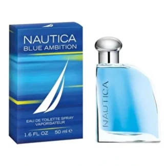 Nautica Blue Ambition Man Eau De Toilette 50ml - Fresh Bloom Skin - Premium Skincare Solutions for Nourished, Hydrated, and Radiant Skin Every Day