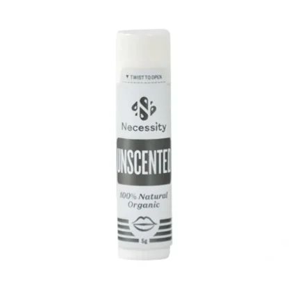 Necessity Organic Lip Balm Unscented 5g - Fresh Bloom Skin - Premium Skincare Solutions for Nourished, Hydrated, and Radiant Skin Every Day