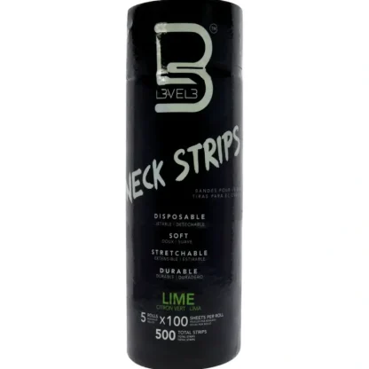 Neck Strips - Lime by L3VEL3 for Men - 5 Pc Strips - Fresh Bloom Skin - Premium Skincare Solutions for Nourished, Hydrated, and Radiant Skin Every Day