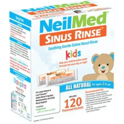 NeilMed SINUS RINSE Paediatric Sachets 120 packets - Fresh Bloom Skin - Premium Skincare Solutions for Nourished, Hydrated, and Radiant Skin Every Day