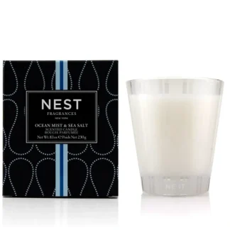 Nest Scented Candle - Ocean Mist & Sea Salt 230g/8.1oz - Fresh Bloom Skin - Premium Skincare Solutions for Nourished, Hydrated, and Radiant Skin Every Day