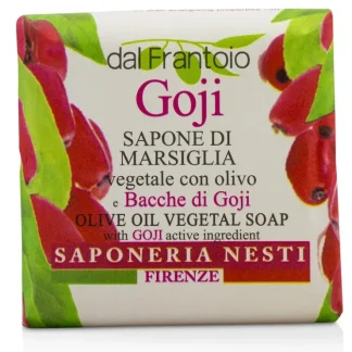 Nesti Dante Dal Frantoio Olive Oil Vegetal Soap - Goji 100g/3.5oz - Fresh Bloom Skin - Premium Skincare Solutions for Nourished, Hydrated, and Radiant Skin Every Day