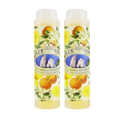 Nesti Dante Dolce Vivere Shower Gel Duo Pack - Capri - Orange Blossom, Frosted Mandarine & Basil 2x300ml/10.2oz - Fresh Bloom Skin - Premium Skincare Solutions for Nourished, Hydrated, and Radiant Skin Every Day
