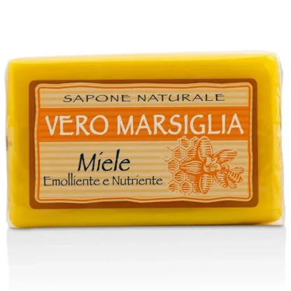 Nesti Dante Vero Marsiglia Natural Soap - Honey (Emollient & Nourishing) 150g/5.29oz - Fresh Bloom Skin - Premium Skincare Solutions for Nourished, Hydrated, and Radiant Skin Every Day