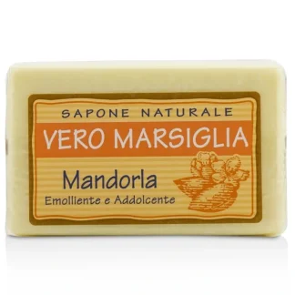 Nesti Dante Vero Marsiglia Natural Soap - Almond (Emollient & Softening) 150g/5.29oz - Fresh Bloom Skin - Premium Skincare Solutions for Nourished, Hydrated, and Radiant Skin Every Day