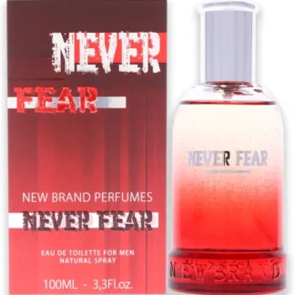 Never Fear by New Brand for Men - 3.3 oz EDT Spray - Fresh Bloom Skin - Premium Skincare Solutions for Nourished, Hydrated, and Radiant Skin Every Day