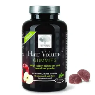 NEW NORDIC Hair Volume Gummies (Exp. Date: 06/2024) 60 capsules - Fresh Bloom Skin - Premium Skincare Solutions for Nourished, Hydrated, and Radiant Skin Every Day