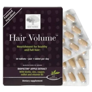 NEW NORDIC HAIR VOLUME Supplement Tablets 30 capsules - Fresh Bloom Skin - Premium Skincare Solutions for Nourished, Hydrated, and Radiant Skin Every Day