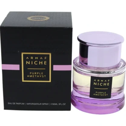 Niche Purple Amethyst by Armaf for Women - 3 oz EDP Spray - Fresh Bloom Skin - Premium Skincare Solutions for Nourished, Hydrated, and Radiant Skin Every Day