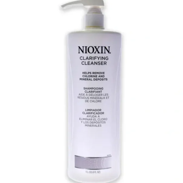 Nioxin Clarifying Cleanser by Nioxin for Unisex - 33.8 oz Shampoo - Fresh Bloom Skin - Premium Skincare Solutions for Nourished, Hydrated, and Radiant Skin Every Day