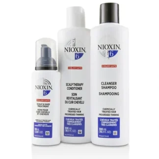 Nioxin 3D Care System Kit 6 - For Chemically Treated Hair, Progressed Thinning 3pcs - Fresh Bloom Skin - Premium Skincare Solutions for Nourished, Hydrated, and Radiant Skin Every Day