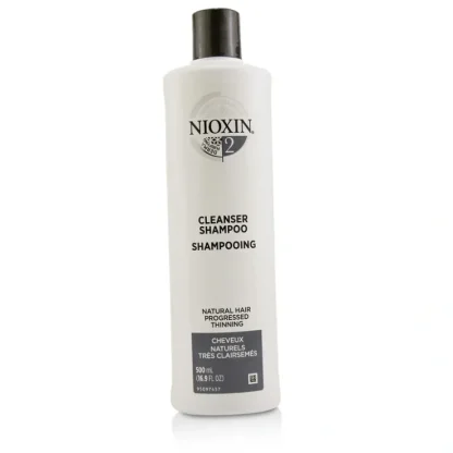 Nioxin Derma Purifying System 2 Cleanser Shampoo (Natural Hair, Progressed Thinning) 500ml/16.9oz - Fresh Bloom Skin - Premium Skincare Solutions for Nourished, Hydrated, and Radiant Skin Every Day