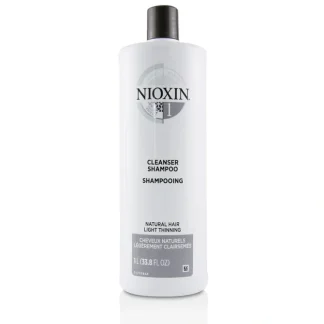Nioxin Derma Purifying System 1 Cleanser Shampoo (Natural Hair, Light Thinning) 1000ml/33.8oz - Fresh Bloom Skin - Premium Skincare Solutions for Nourished, Hydrated, and Radiant Skin Every Day