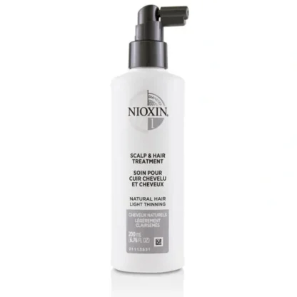 Nioxin Diameter System 1 Scalp & Hair Treatment (Natural Hair, Light Thinning) 200ml/6.76oz - Fresh Bloom Skin - Premium Skincare Solutions for Nourished, Hydrated, and Radiant Skin Every Day