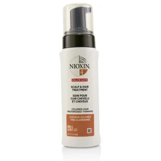 Nioxin Diameter System 4 Scalp & Hair Treatment (Colored Hair, Progressed Thinning, Color Safe) 200ml/6.76oz - Fresh Bloom Skin - Premium Skincare Solutions for Nourished, Hydrated, and Radiant Skin Every Day