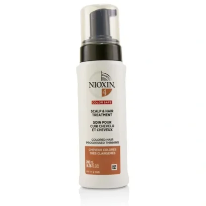 Nioxin Diameter System 4 Scalp & Hair Treatment (Colored Hair, Progressed Thinning, Color Safe) 200ml/6.76oz - Fresh Bloom Skin - Premium Skincare Solutions for Nourished, Hydrated, and Radiant Skin Every Day
