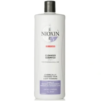 Nioxin System 5 Cleanser Shampoo Step 1 1000ml - Fresh Bloom Skin - Premium Skincare Solutions for Nourished, Hydrated, and Radiant Skin Every Day