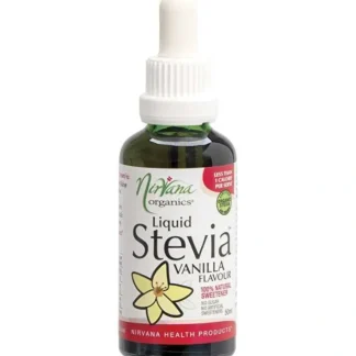 Nirvana Organics Liquid Stevia Vanilla 50ml - Fresh Bloom Skin - Premium Skincare Solutions for Nourished, Hydrated, and Radiant Skin Every Day