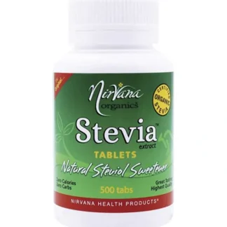 Nirvana Organics Stevia Tablets 500 Tabs - Fresh Bloom Skin - Premium Skincare Solutions for Nourished, Hydrated, and Radiant Skin Every Day