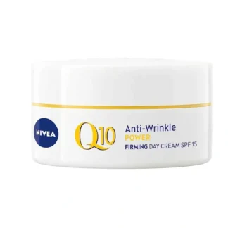 Nivea Q10 Power Anti-Wrinkle Firming Day Cream (SPF15) 50ml - Fresh Bloom Skin - Premium Skincare Solutions for Nourished, Hydrated, and Radiant Skin Every Day