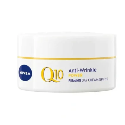 Nivea Q10 Power Anti-Wrinkle Firming Day Cream (SPF15) 50ml - Fresh Bloom Skin - Premium Skincare Solutions for Nourished, Hydrated, and Radiant Skin Every Day