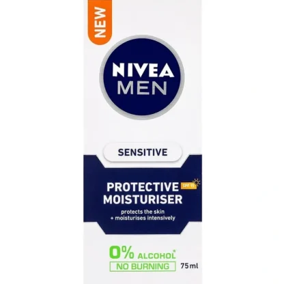 Nivea Sensitive Protective Moisturiser SPF 15+ 75 ml - Fresh Bloom Skin - Premium Skincare Solutions for Nourished, Hydrated, and Radiant Skin Every Day