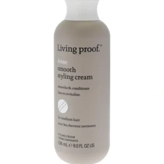 No Frizz Smooth Styling Cream by Living Proof for Unisex - 8 oz Cream - Fresh Bloom Skin - Premium Skincare Solutions for Nourished, Hydrated, and Radiant Skin Every Day