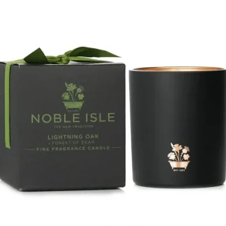 Noble Isle Lightning Oak Fine Fragrance Candle 200g/7.05oz - Fresh Bloom Skin - Premium Skincare Solutions for Nourished, Hydrated, and Radiant Skin Every Day