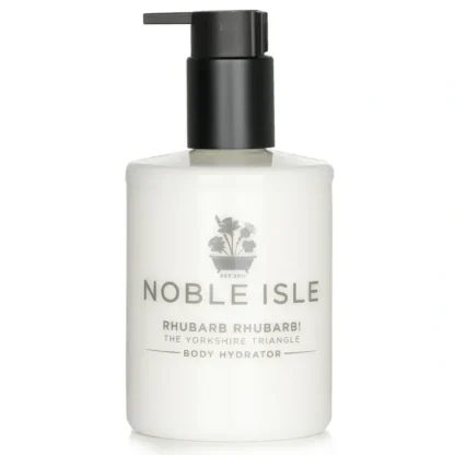 Noble Isle Rhubarb Rhubarb Body Hydrator 250ml/8.45oz - Fresh Bloom Skin - Premium Skincare Solutions for Nourished, Hydrated, and Radiant Skin Every Day