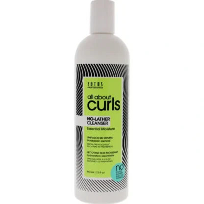No-Lather Cleanser by All About Curls for Unisex - 15 oz Cleanser - Fresh Bloom Skin - Premium Skincare Solutions for Nourished, Hydrated, and Radiant Skin Every Day