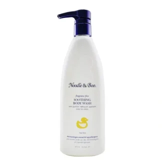 Noodle & Boo Soothing Body Wash - Fragrance Free (Dermatologist-Tested & Hypoallergenic) 473ml/16oz - Fresh Bloom Skin - Premium Skincare Solutions for Nourished, Hydrated, and Radiant Skin Every Day