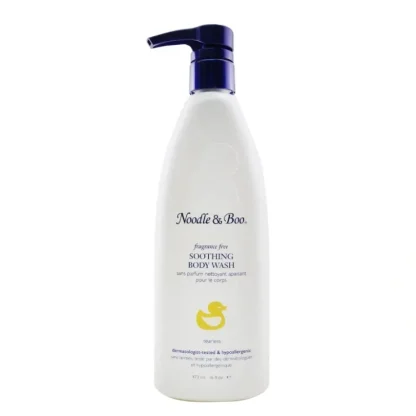 Noodle & Boo Soothing Body Wash - Fragrance Free (Dermatologist-Tested & Hypoallergenic) 473ml/16oz - Fresh Bloom Skin - Premium Skincare Solutions for Nourished, Hydrated, and Radiant Skin Every Day