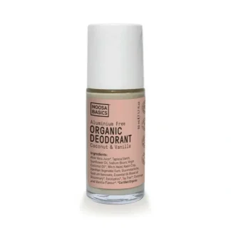 Noosa Basics Deodorant Roll On 50ml - Coco Vanilla - Fresh Bloom Skin - Premium Skincare Solutions for Nourished, Hydrated, and Radiant Skin Every Day