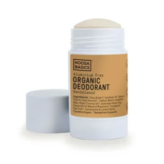 Noosa Basics Deodorant Stick 60g - Sandalwood - Fresh Bloom Skin - Premium Skincare Solutions for Nourished, Hydrated, and Radiant Skin Every Day