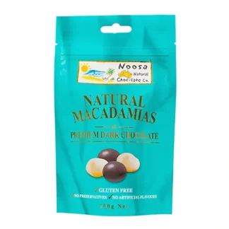 Noosa Natural Choc Co Noosa Natural Chocolate Co. Dark Chocolate Whole Macadamias 100g - Fresh Bloom Skin - Premium Skincare Solutions for Nourished, Hydrated, and Radiant Skin Every Day