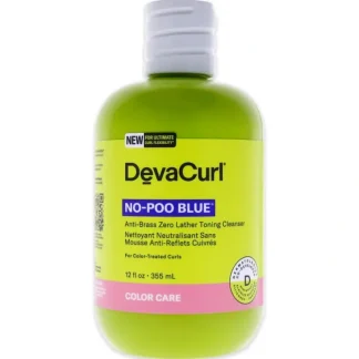 No-Poo Blue Cleanser by DevaCurl for Unisex - 12 oz Cleanser - Fresh Bloom Skin - Premium Skincare Solutions for Nourished, Hydrated, and Radiant Skin Every Day